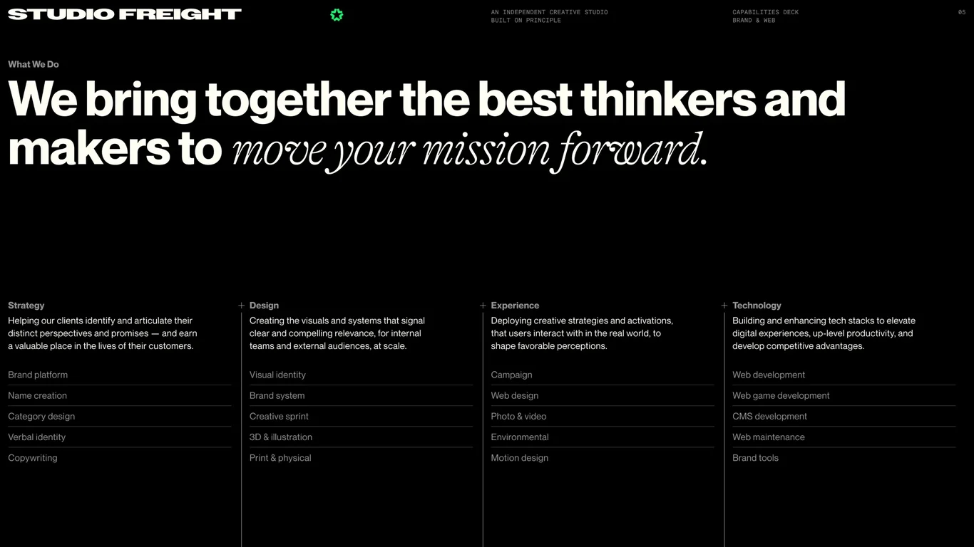 Thinkers and makers moving missions forward