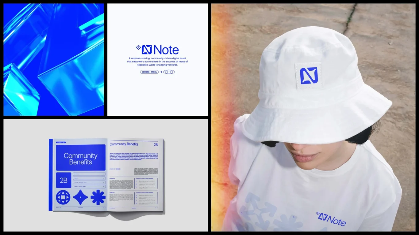 Republic creative direction and identity