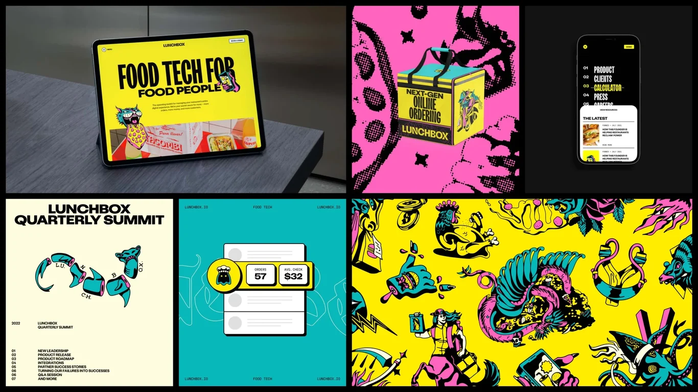 Lunchbox user experience and journey