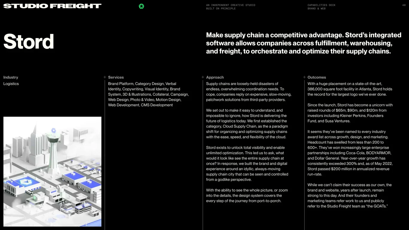 Stord enterprise platform redesign