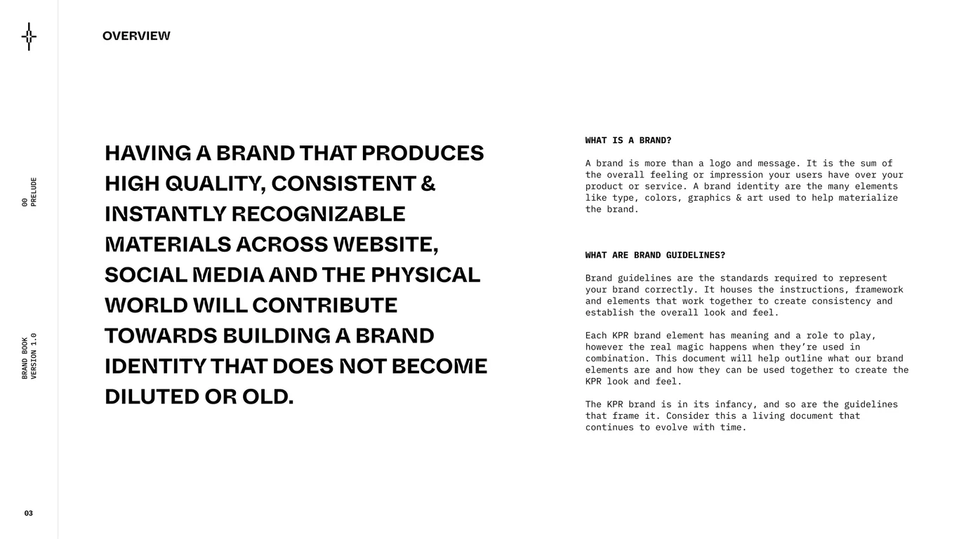 Purpose Consistency Quality Standards