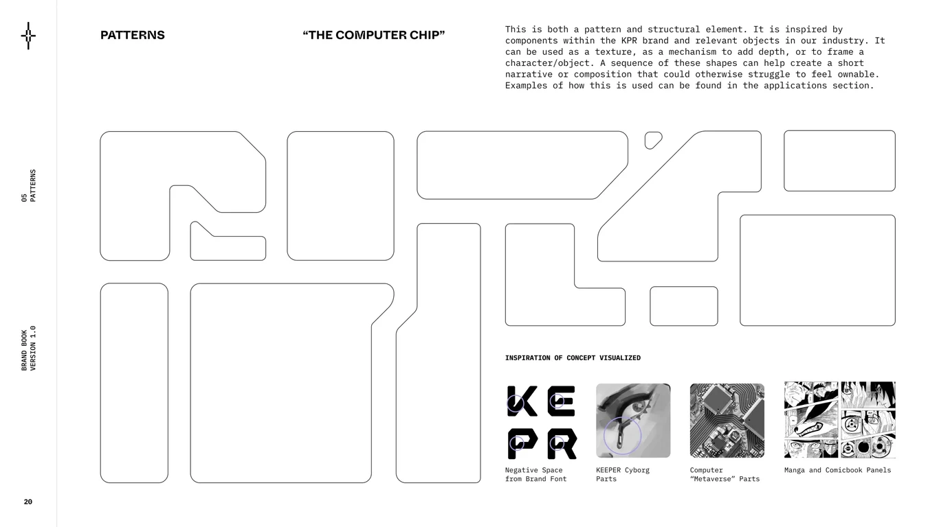 Computer Chip Pattern Texture