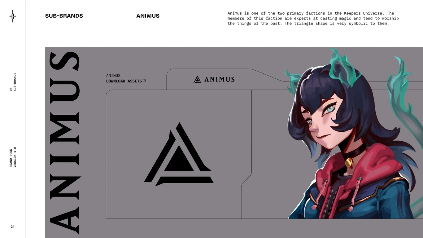 Animus Sub Brand Identity