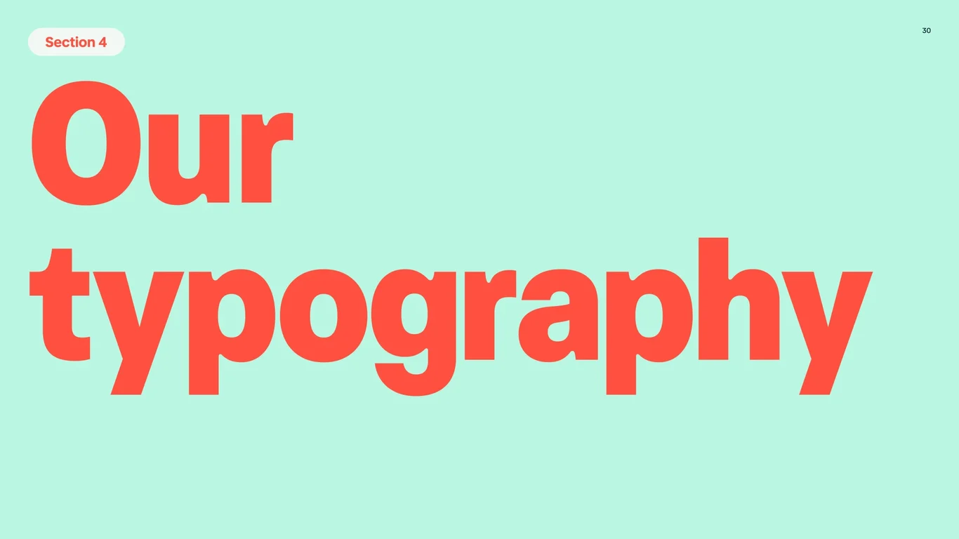 Typeface System and Brand Voice