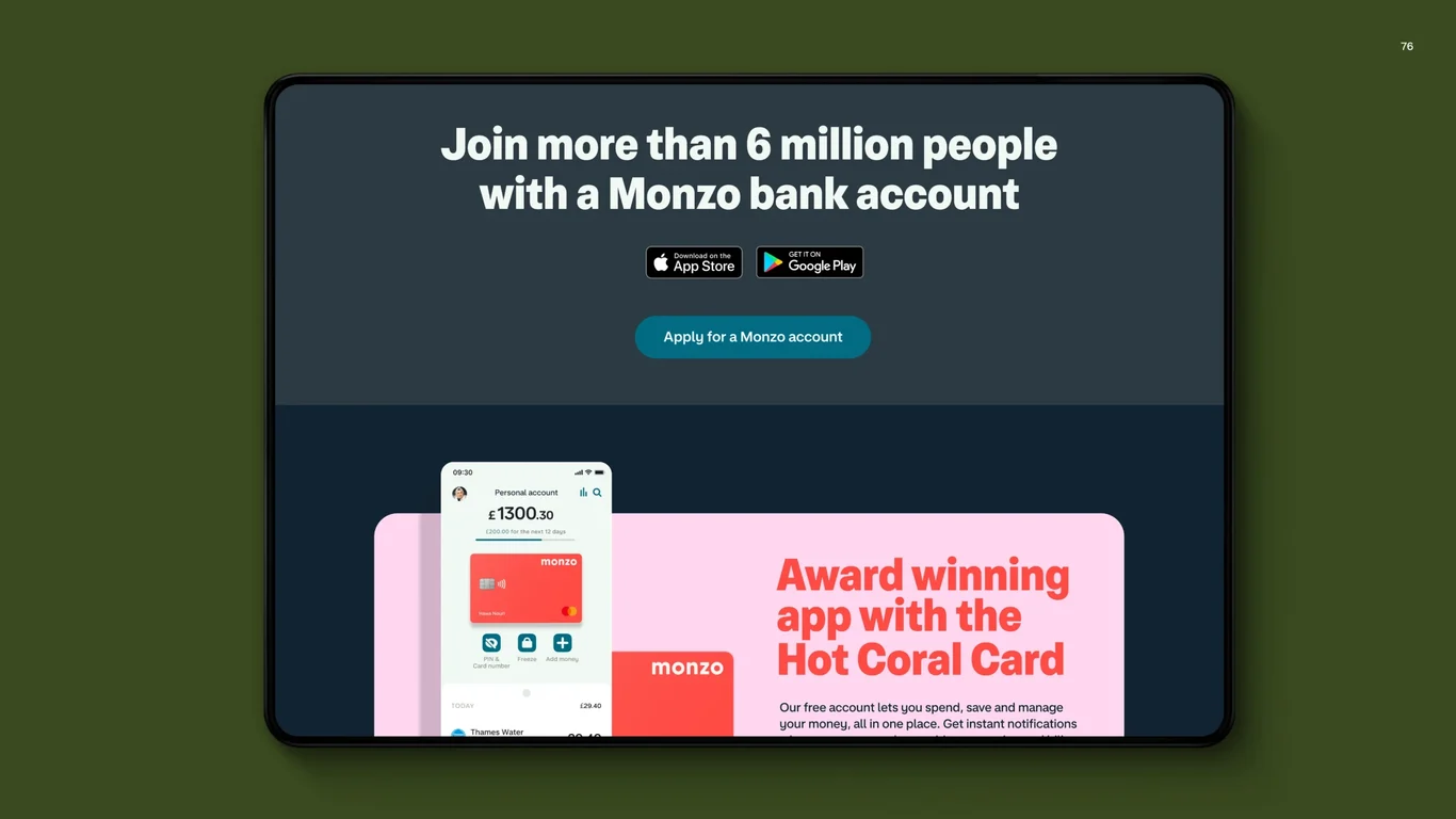 Examples demonstrate brand application and presence across digital communication channels