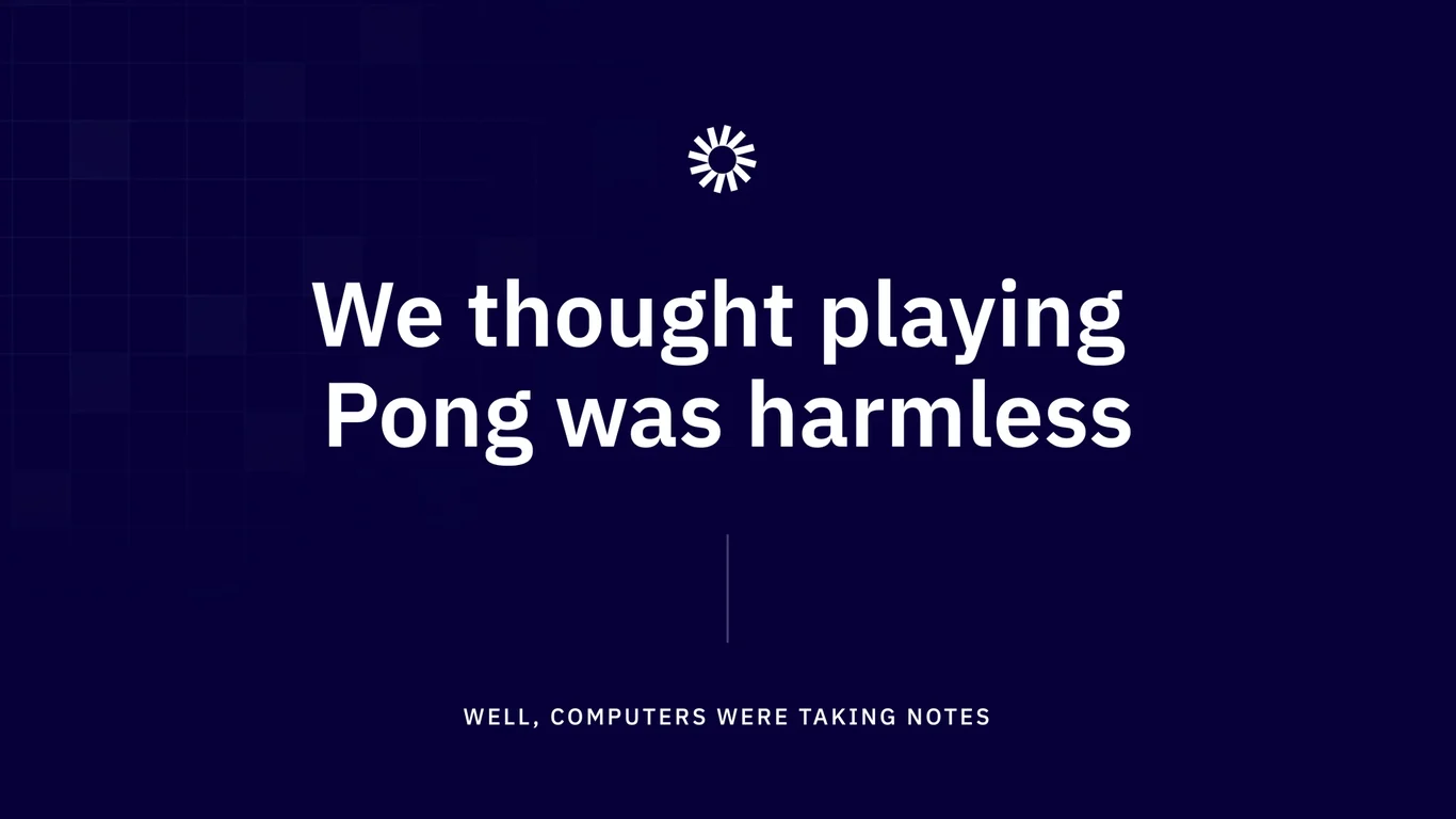 We thought computers were harmless — section divider