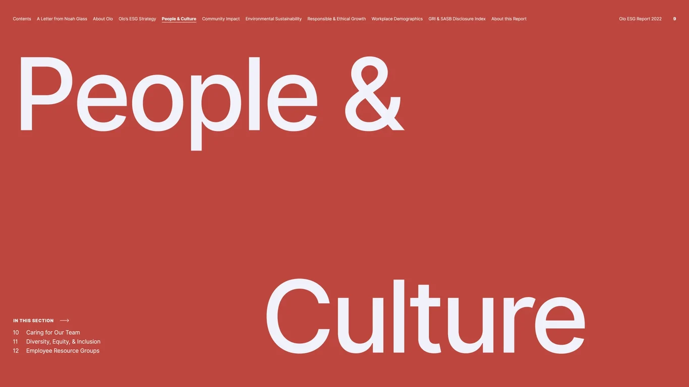 People and workplace culture