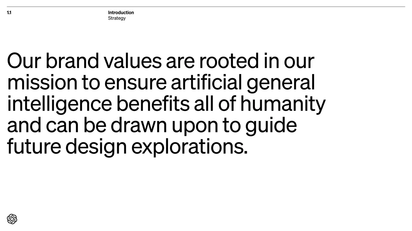 Brand values rooted in mission