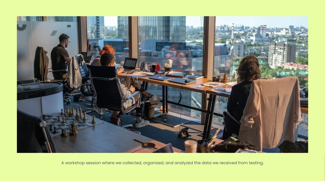 Research workshop — data collection and team analysis