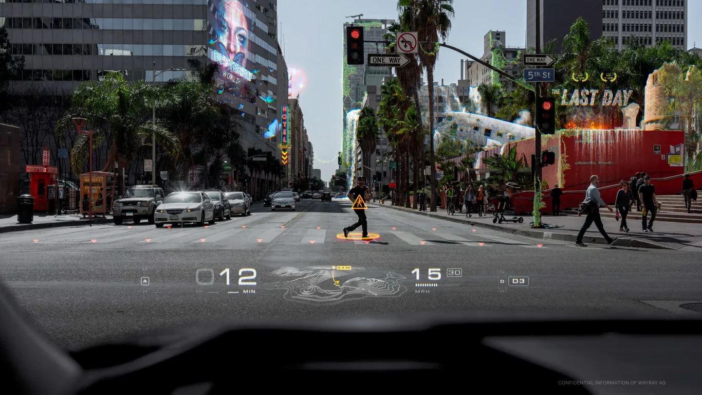 AR head-up display transforms street navigation