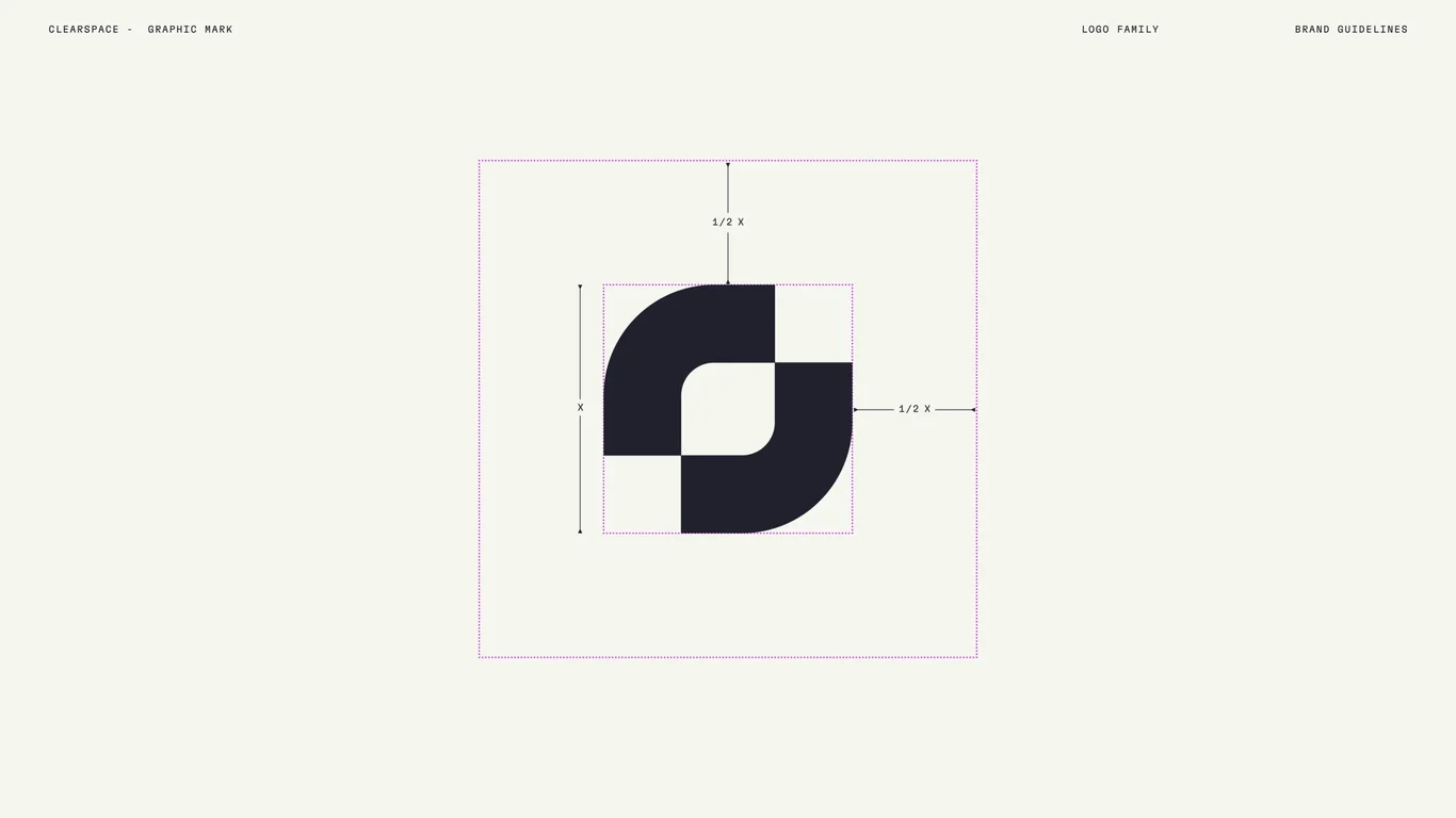 Wordmark with light letterform