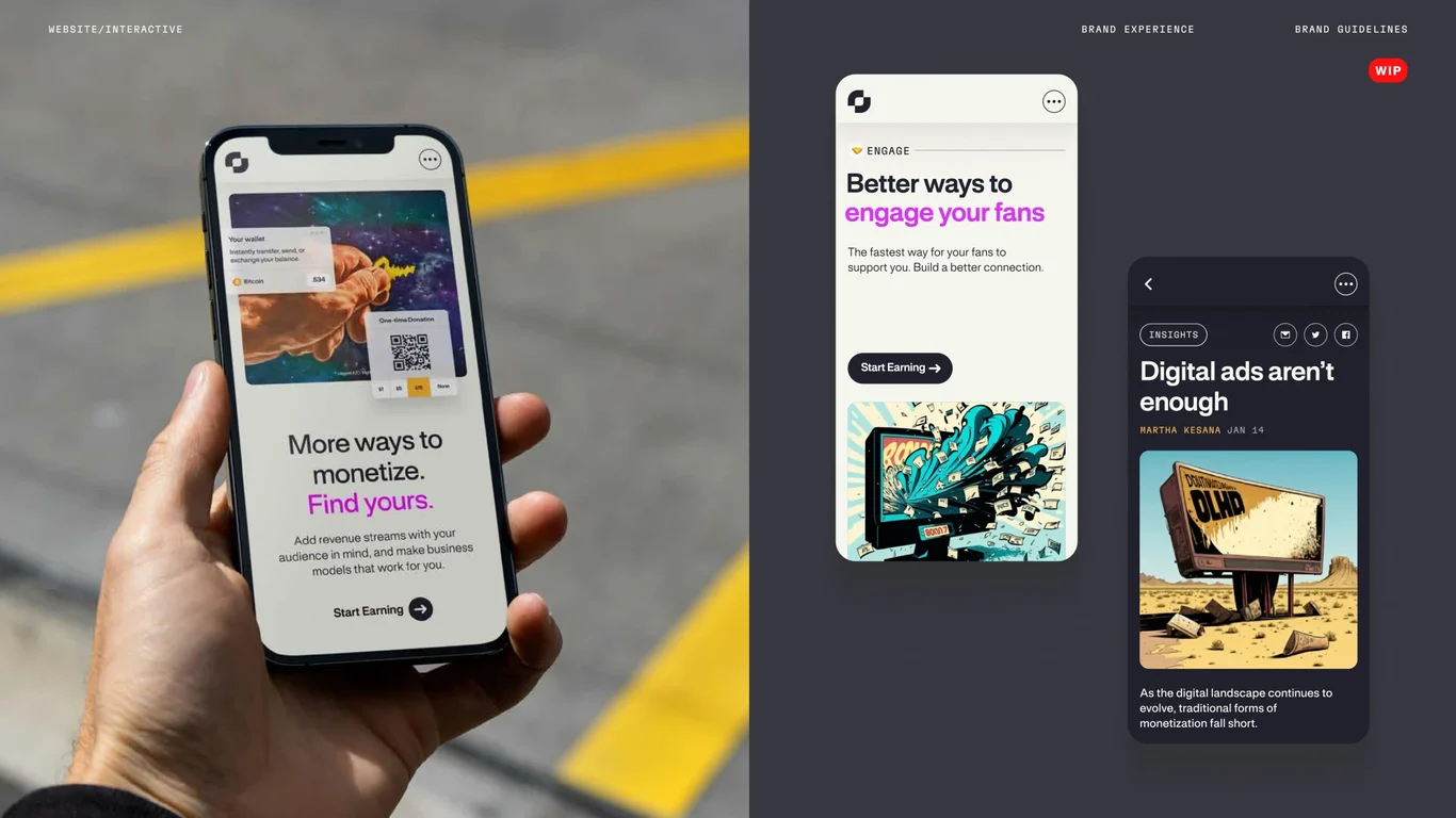Social media examples: Instagram feed templates