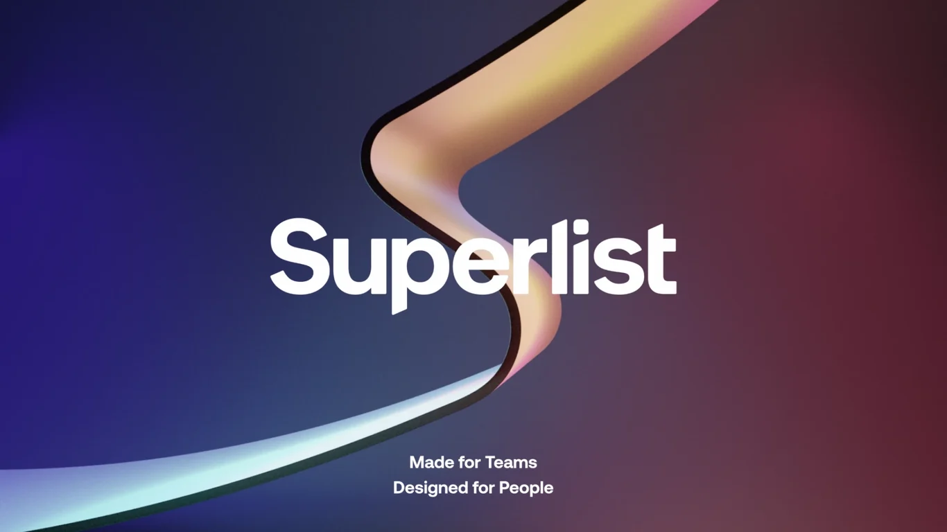 Superlist Pitch Deck 2023 deck cover