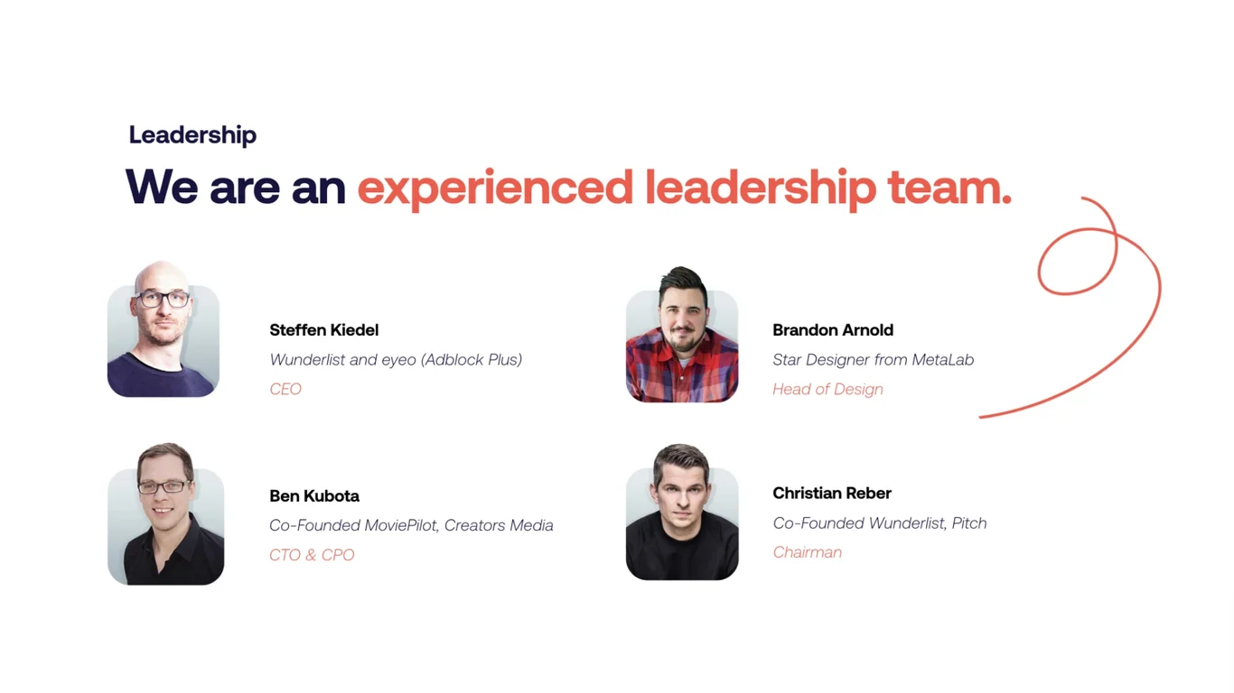 Superlist team and advisory board