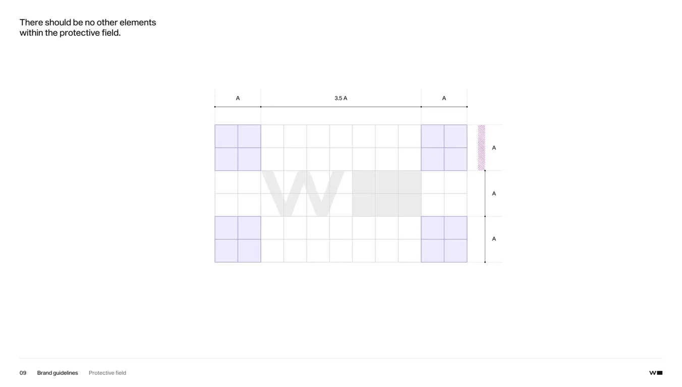 Logo field and margins