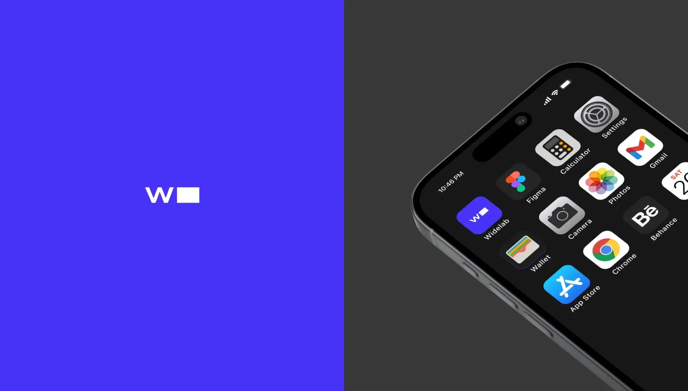 Mockups demonstrating logo usage on digital platforms including app watch