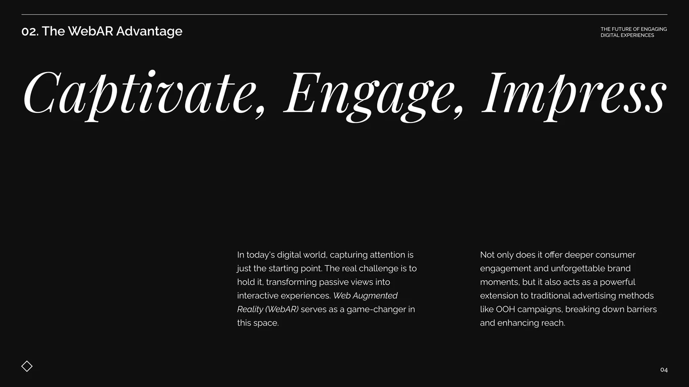 The WebAR Advantage — game-changer for engagement