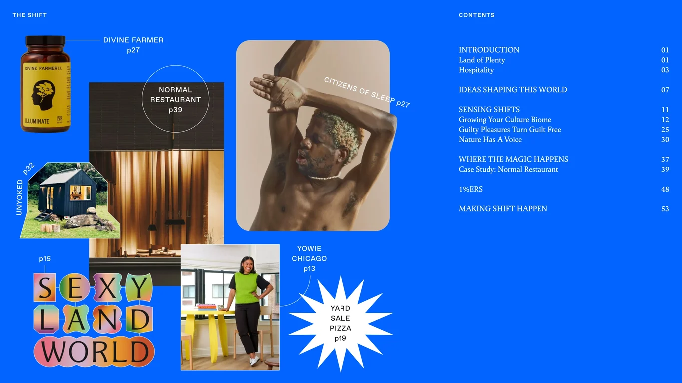 The Shift company history and hospitality mission