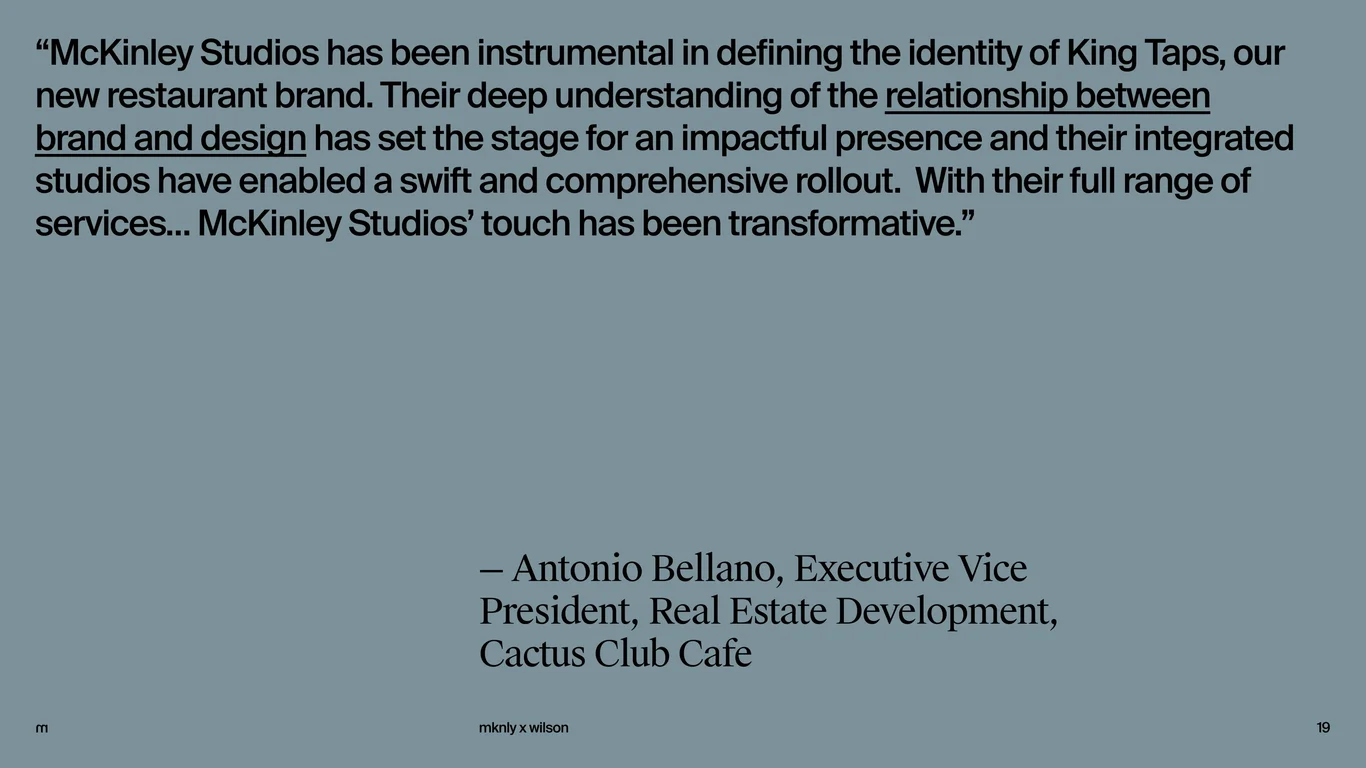 Client Testimonial Design Excellence