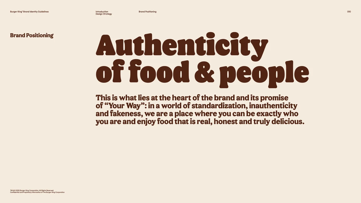 Authenticity of Food and People