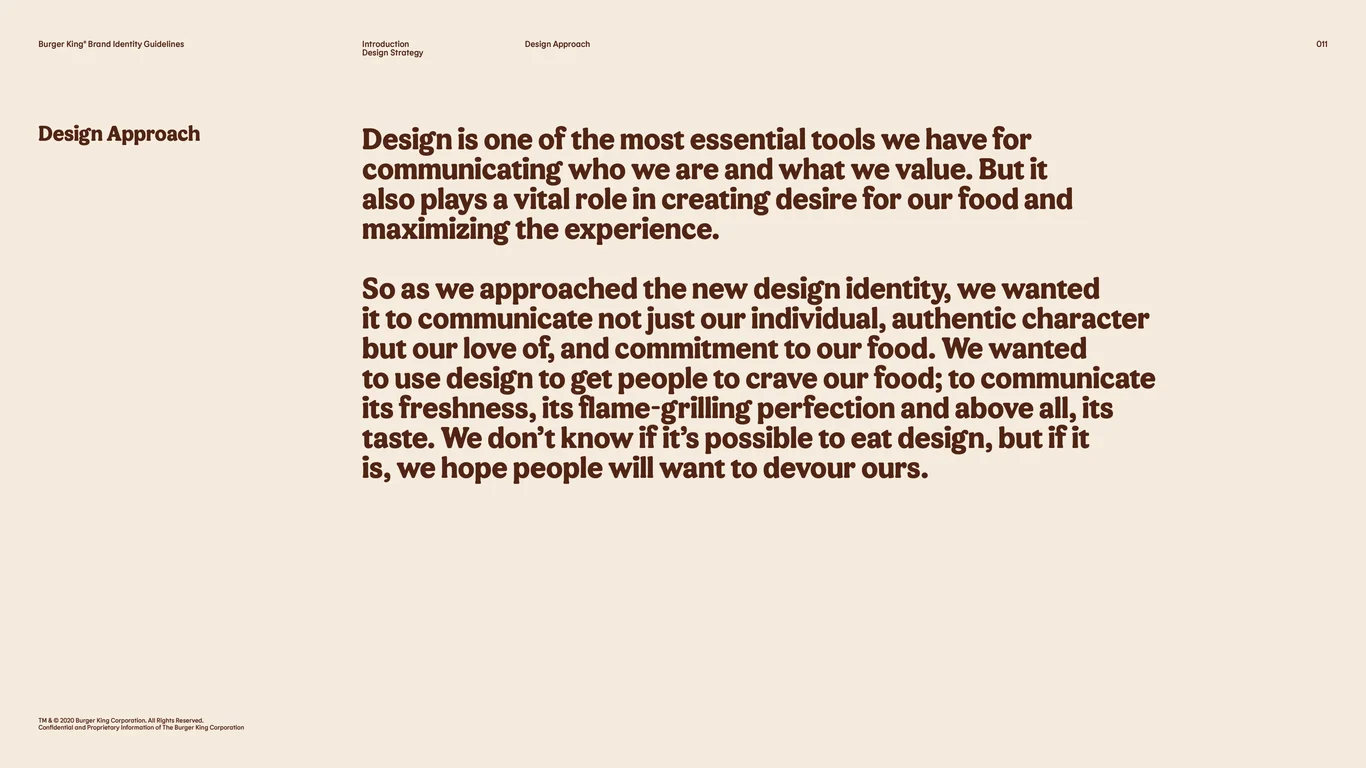 Design elements burst with taste and flavor, creating pride