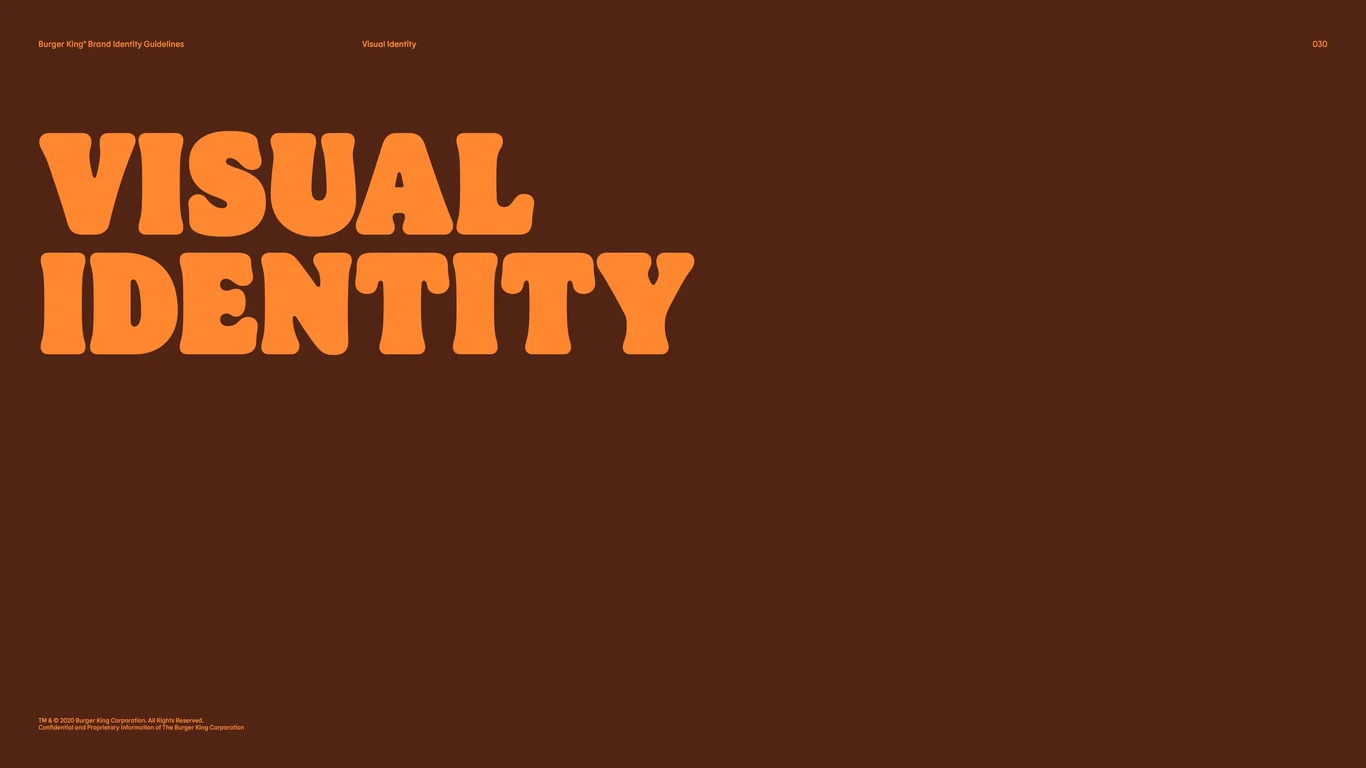 Visual Identity Main Section