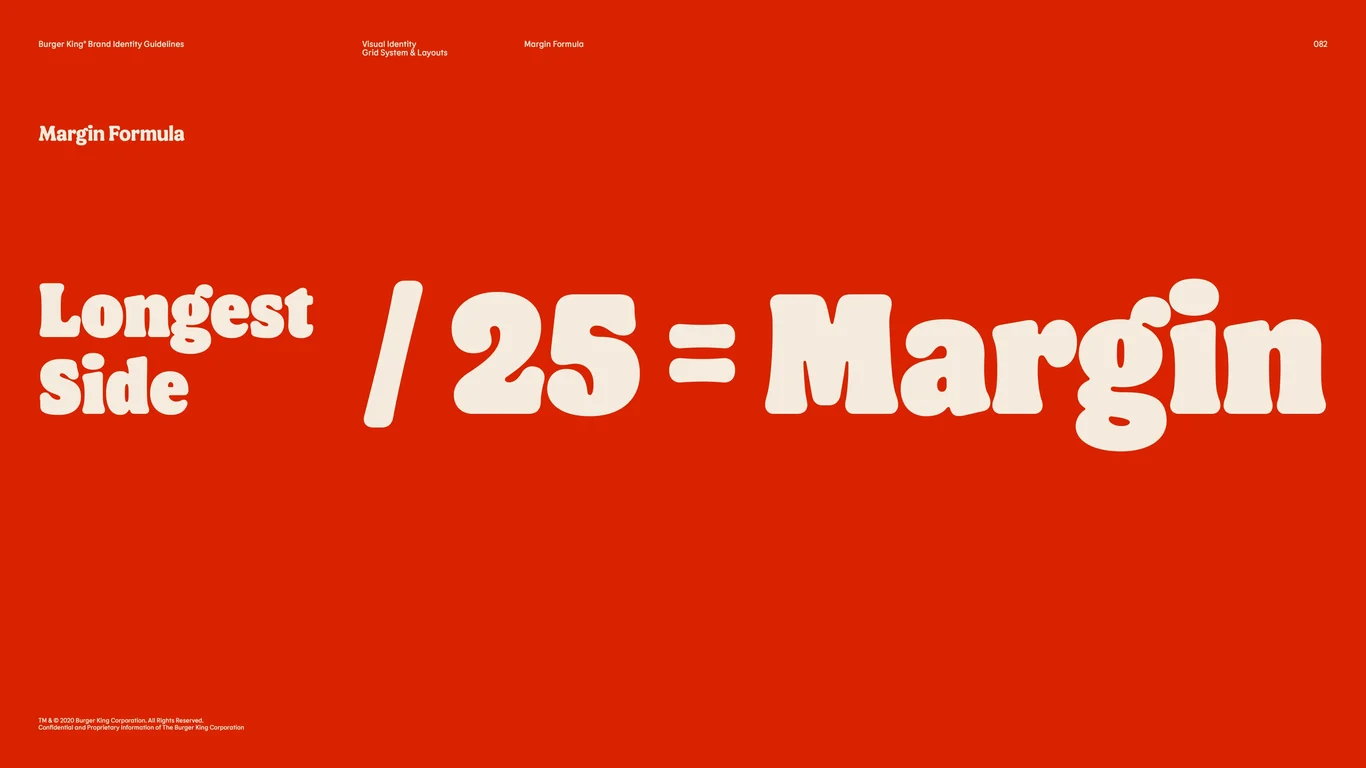 Margin Formula Spacing Specifications