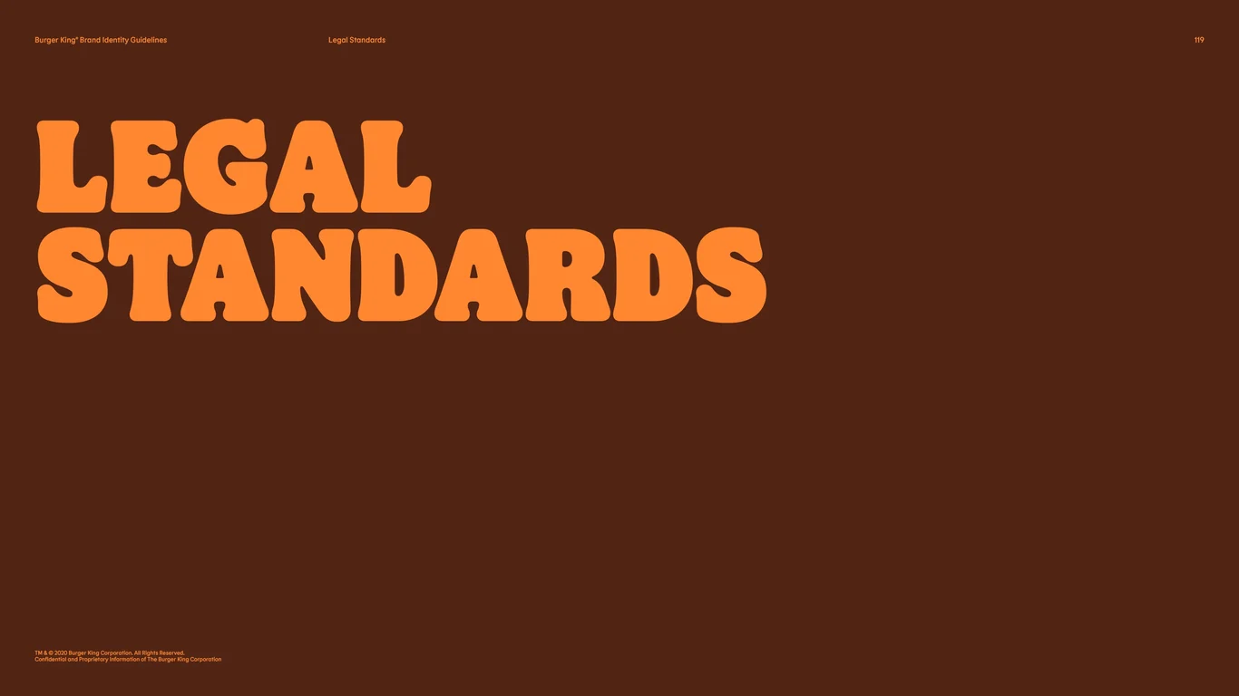 Legal Standards Compliance Section