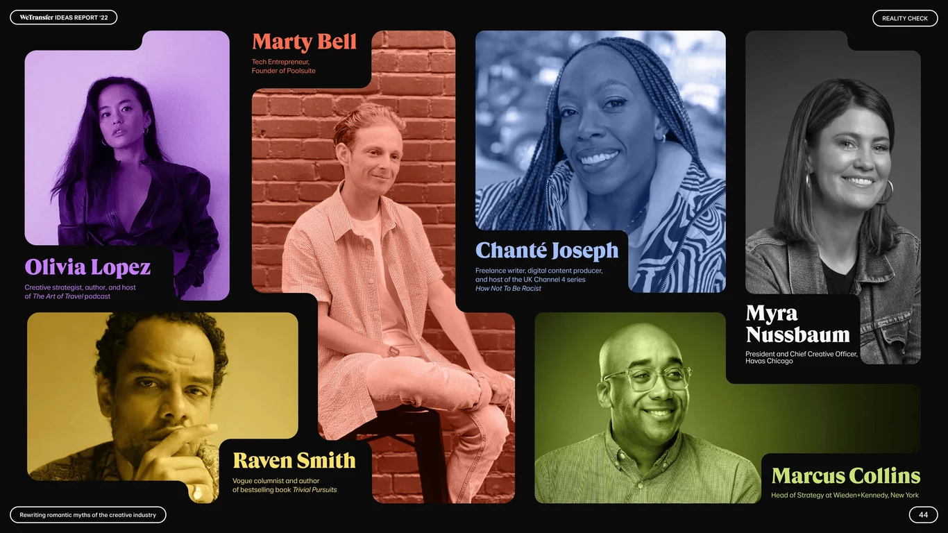 Featured creative voices and expert contributors