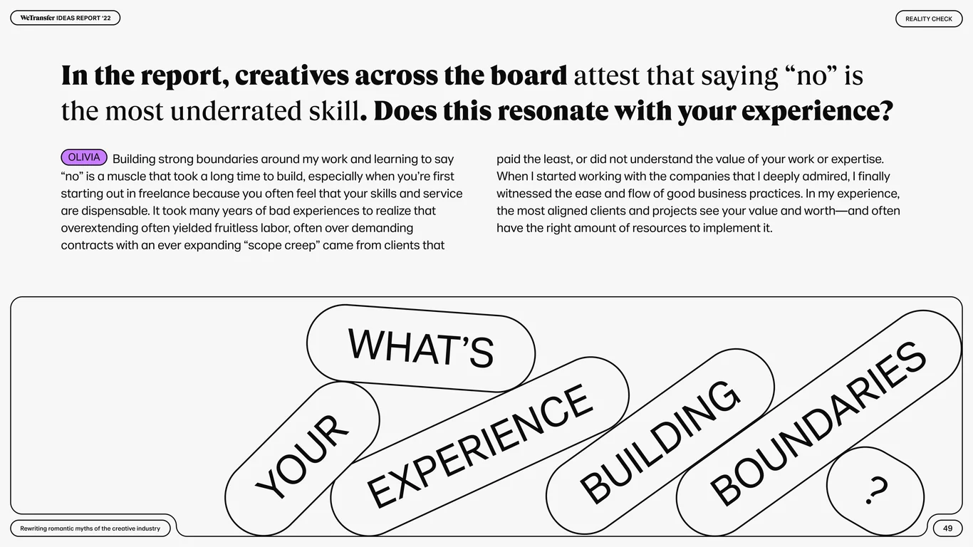 Experience is the most underrated creative skill