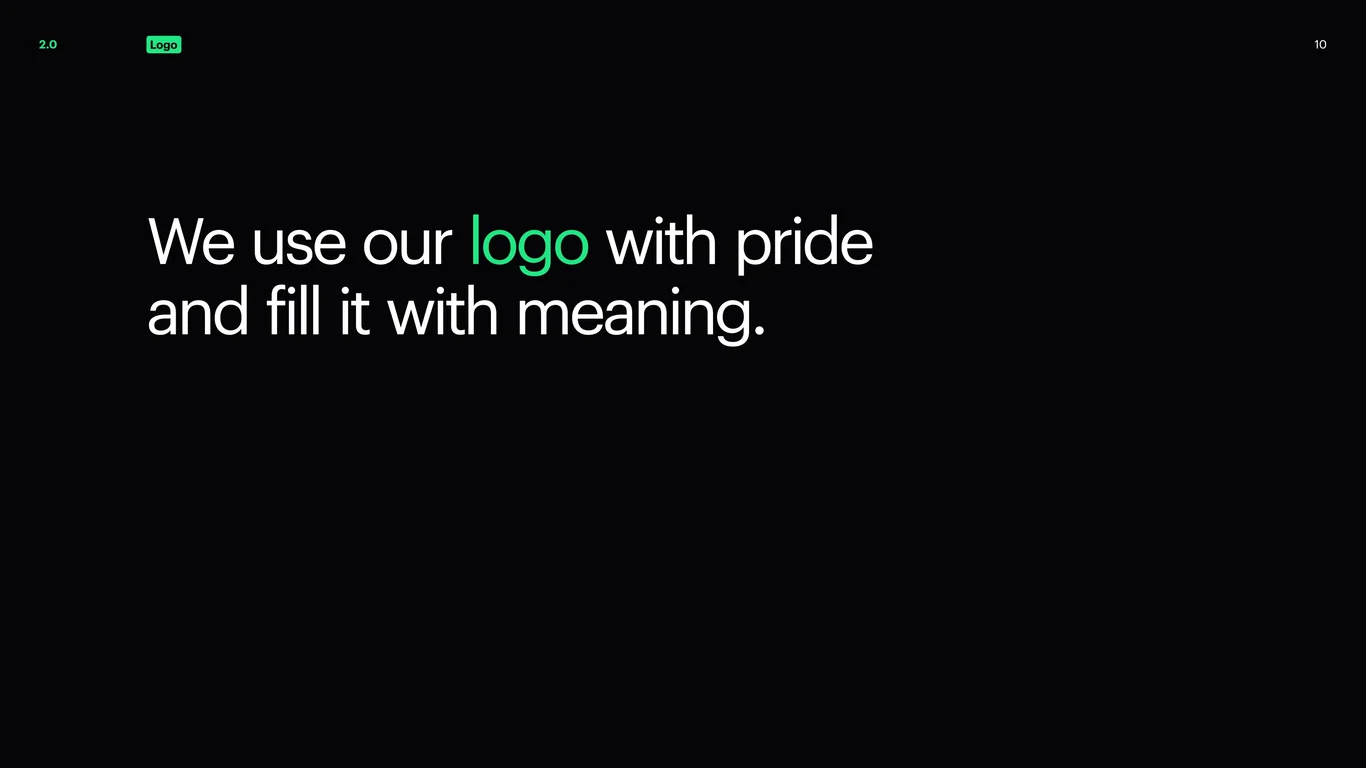 Brand color application and usage