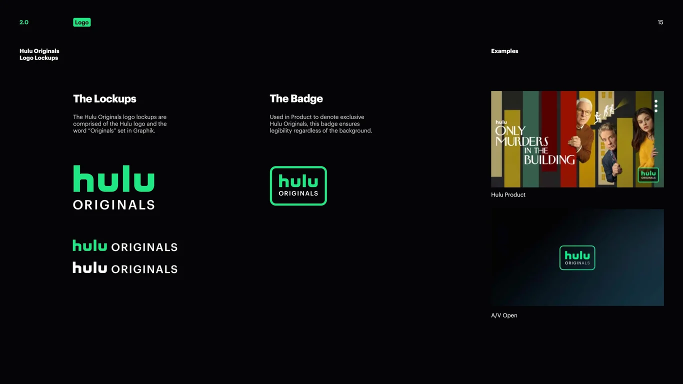 Logo application on varied backgrounds