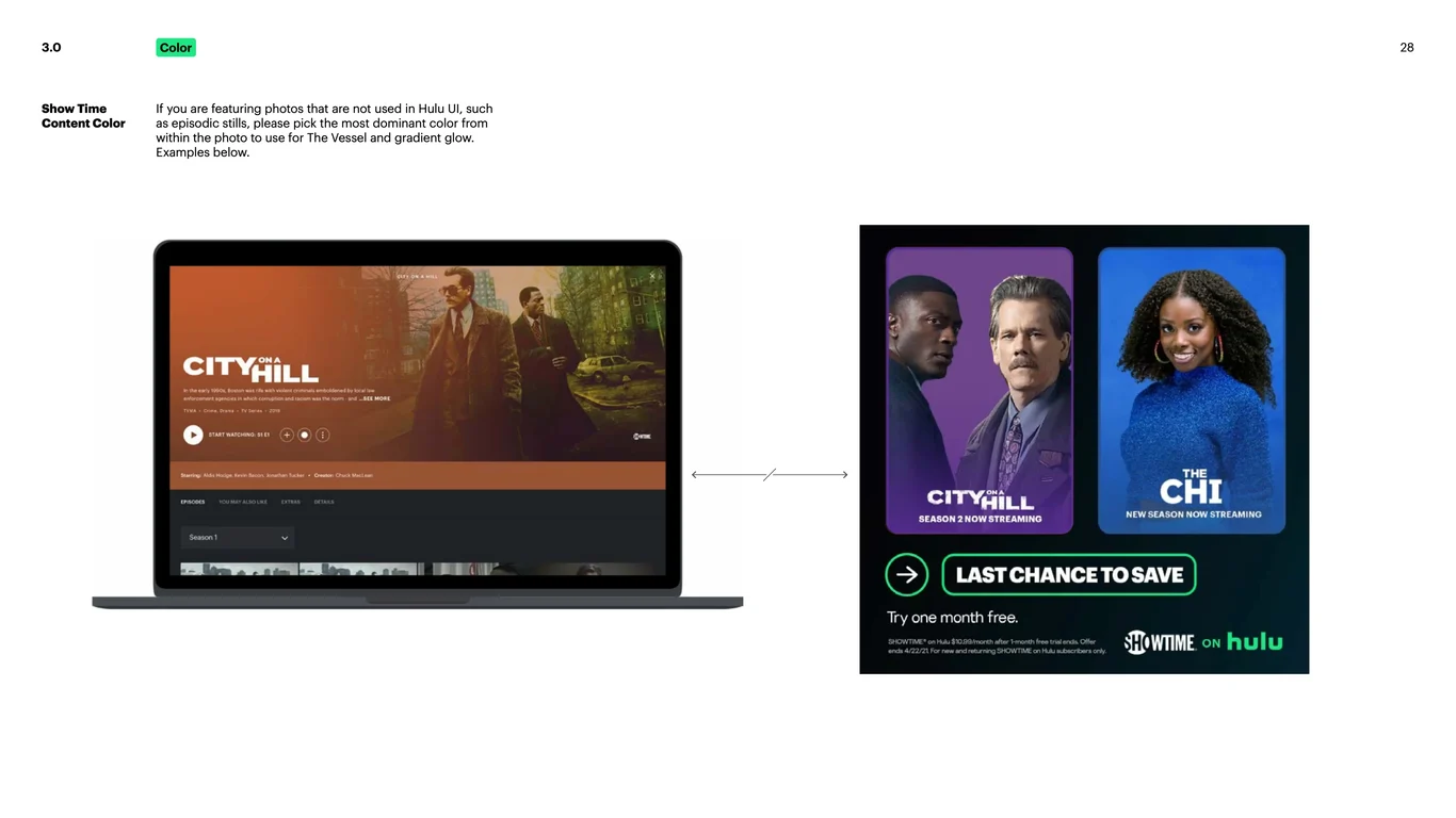 Color gradients and special effects