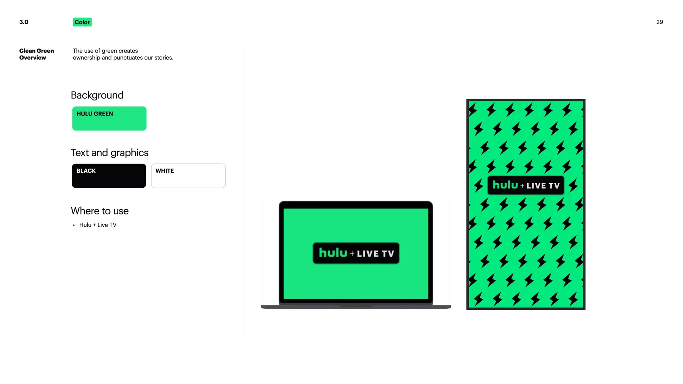 Dark interface color palette adaptation