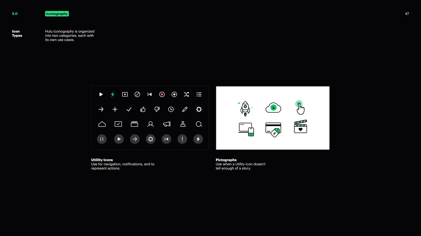Icon sizes and scaling specifications