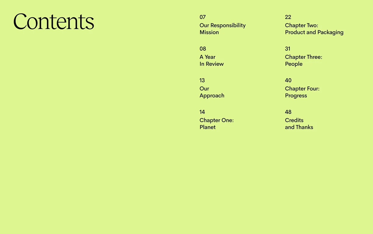 Contents — chapters overview