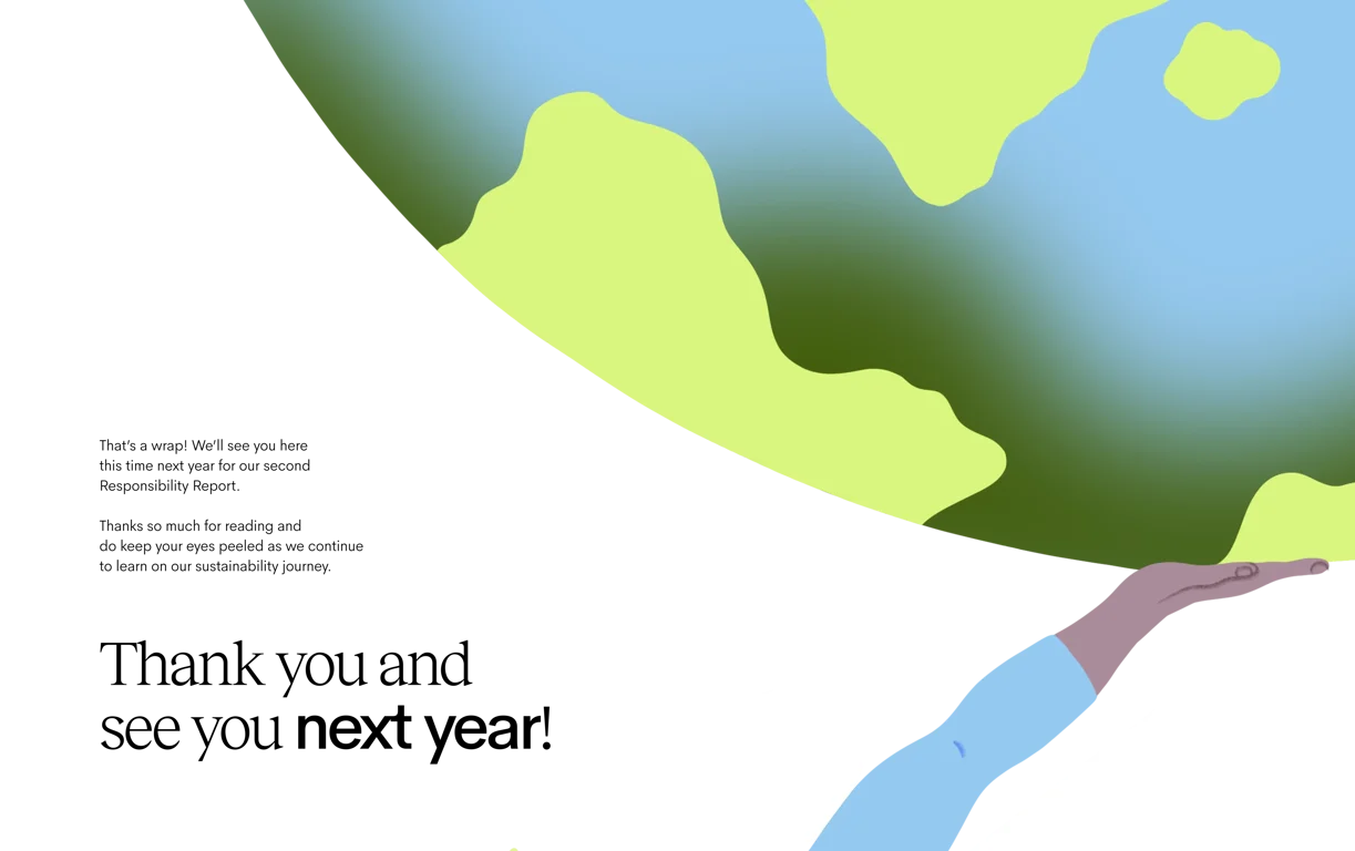Thank you and closing message