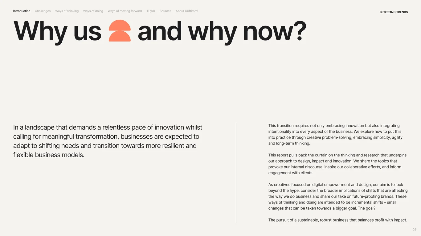 Why Driftline and why now?