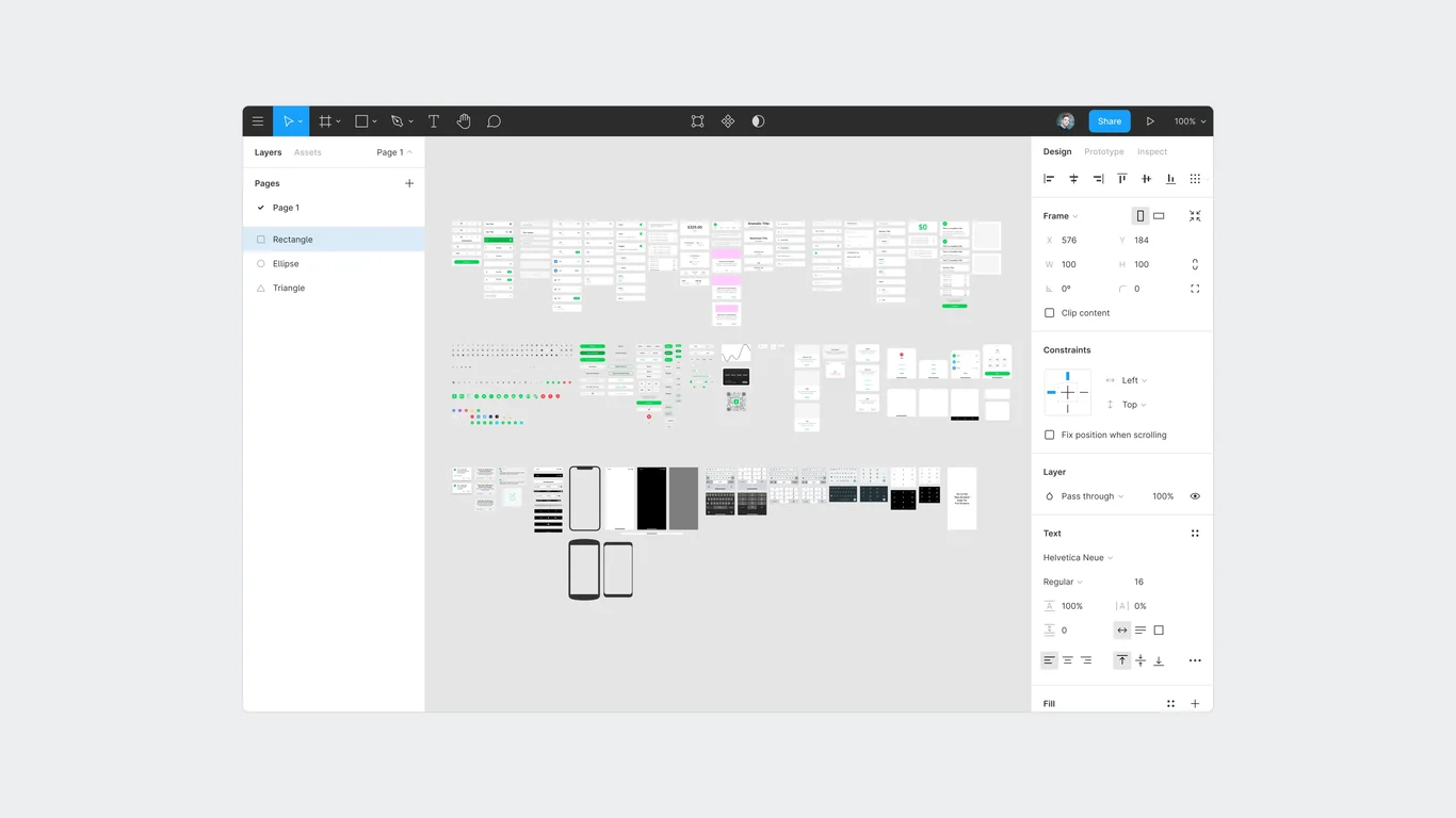 Layer context menu and actions