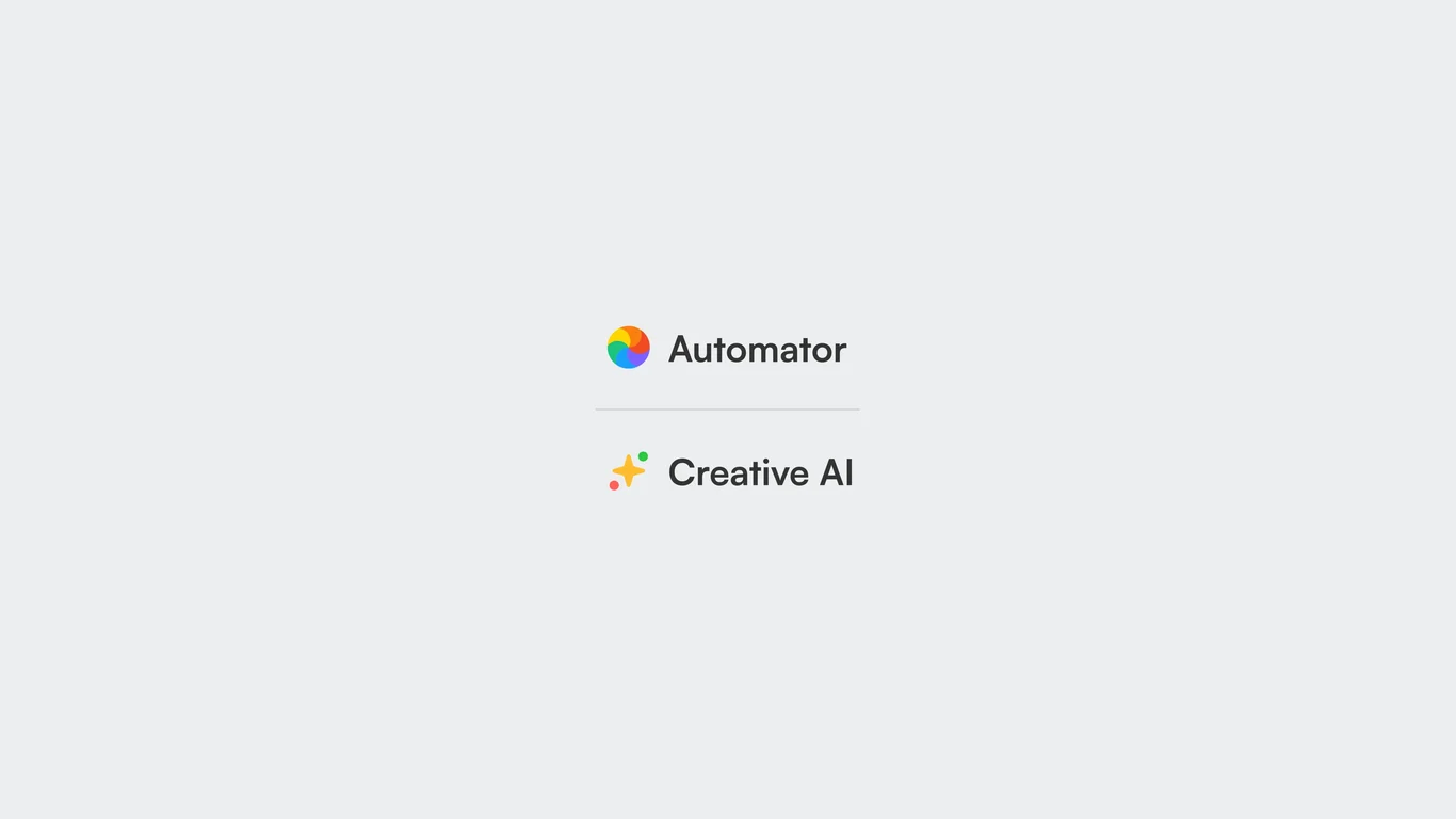 Overview of two core products: Automator for design task automation