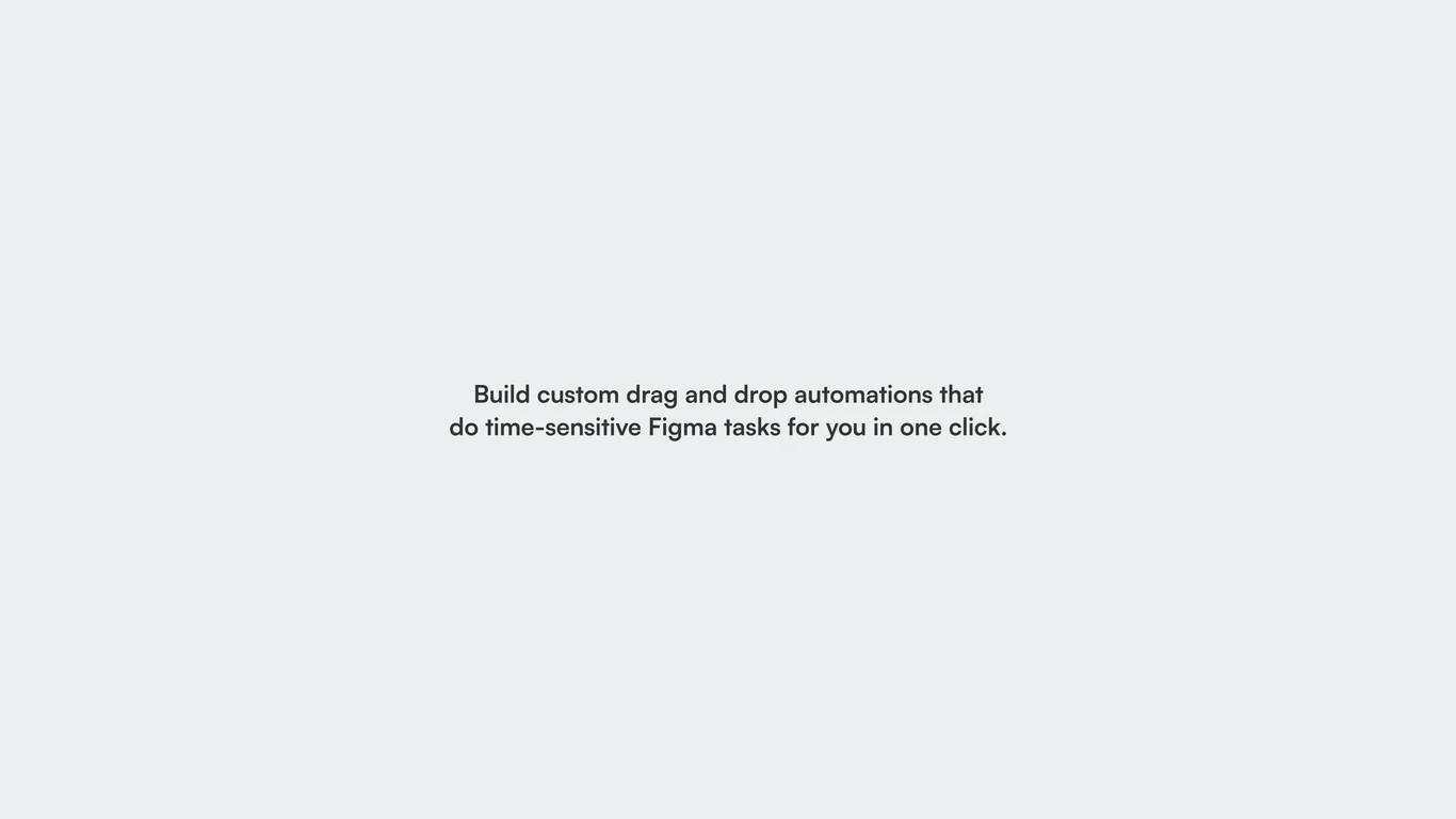 Automator — drag-and-drop automation builder