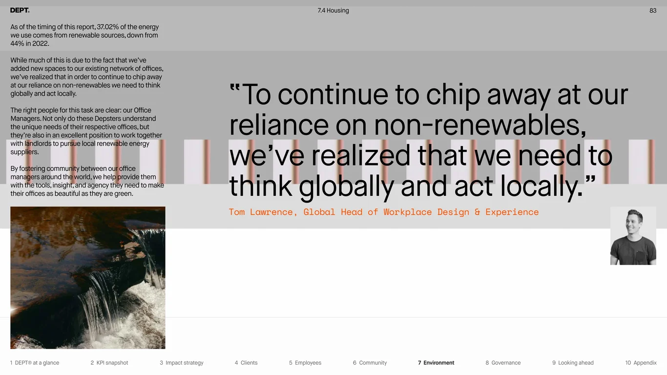 Technology innovation for sustainability