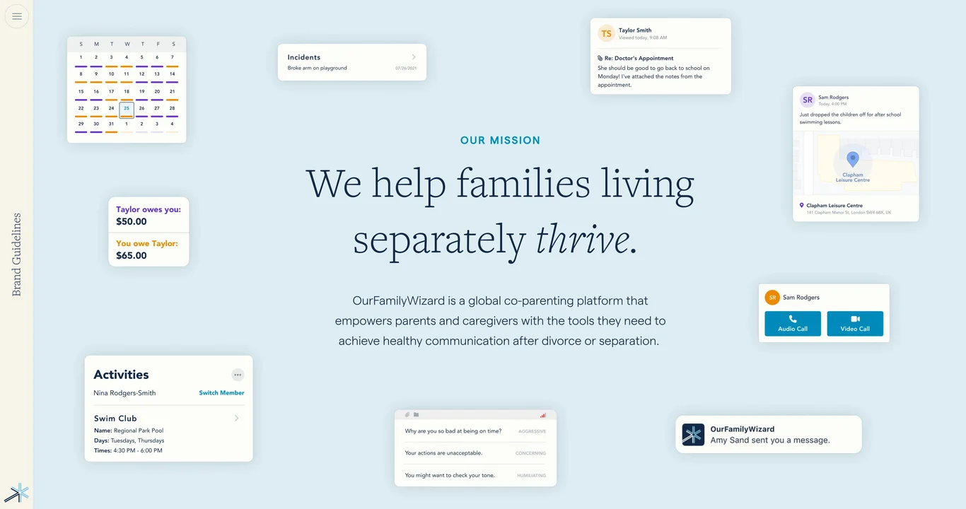 Bring harmony to families through life's challenges