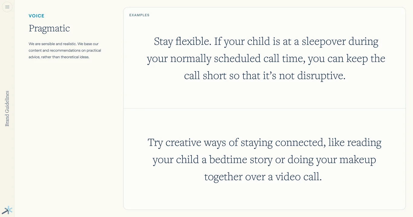 Pragmatic voice: sensible and realistic