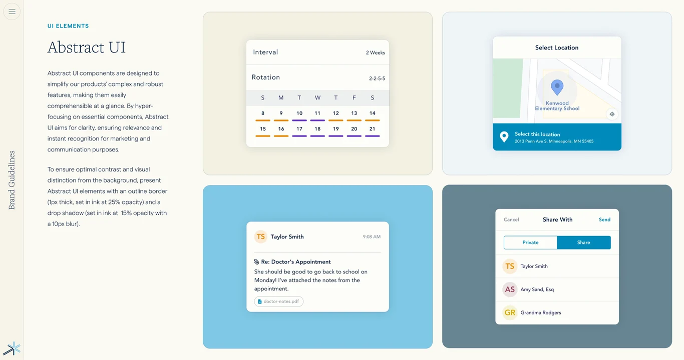 Icon combinations and grouping