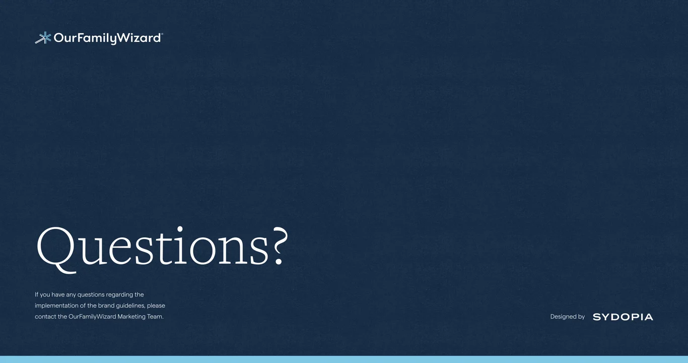 OurFamilyWizard — contact for design inquiries