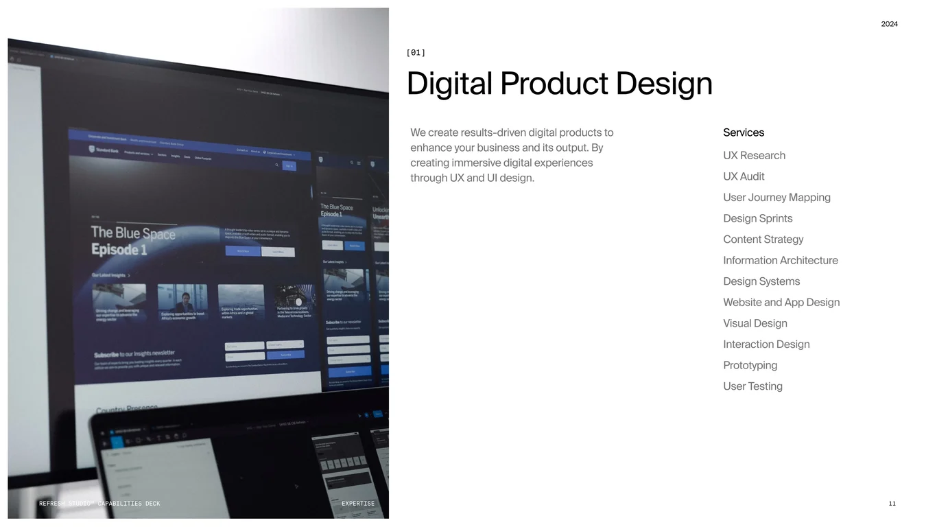 Branding services and visual identity