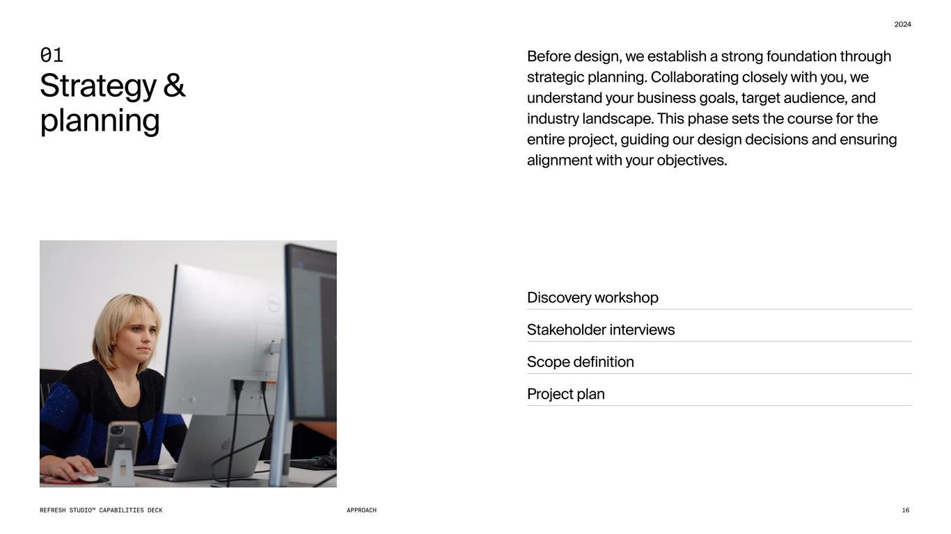 Research phase analyzing user needs