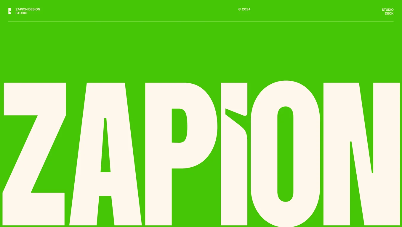 Zapion Design Studios Agency Deck deck cover