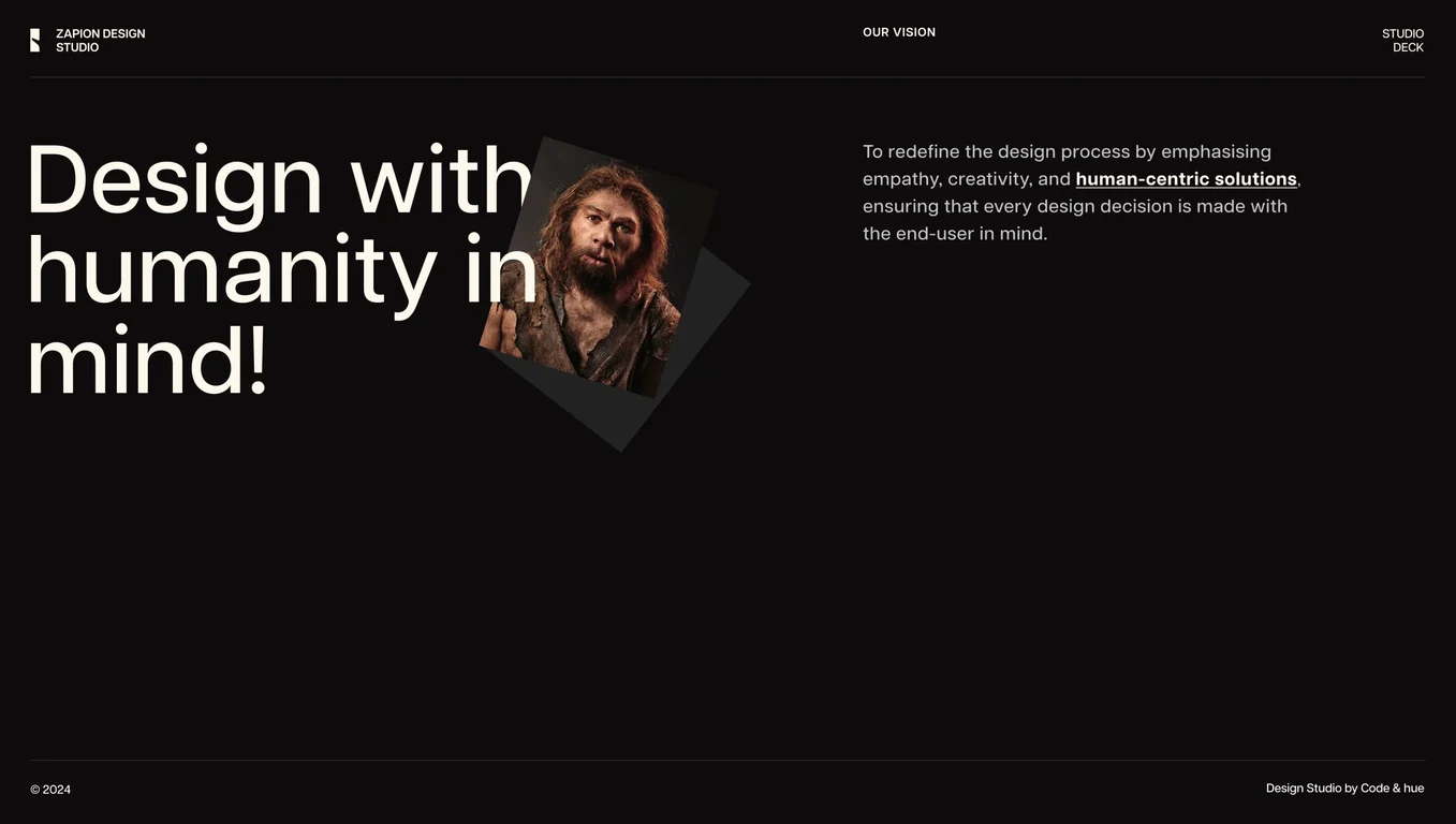 Design with humanity in mind